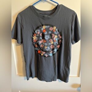 Freeze Black Tee with White Logo